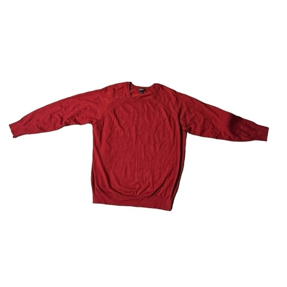 Torrid Women's Plus Size 2X Cranberry Red Pullover Sweater Round Neck Holiday - Picture 3 of 9